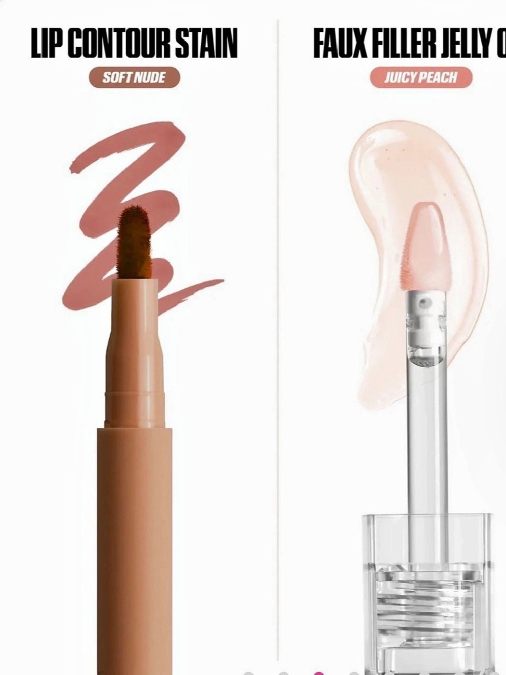 Huda Beauty MakeOut Sesh Lip Duo Lip Duo  NWT - Picture 3 of 3